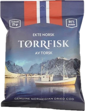 Ekte Norsk Tørrfisk av Torsk