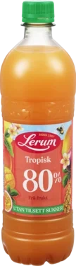 Tropisk Frukt Utan Tilsett Sukker 0,75l Lerum