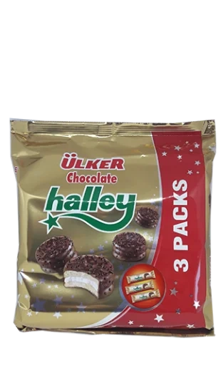 Halley Biscuit 3-pk 231g
