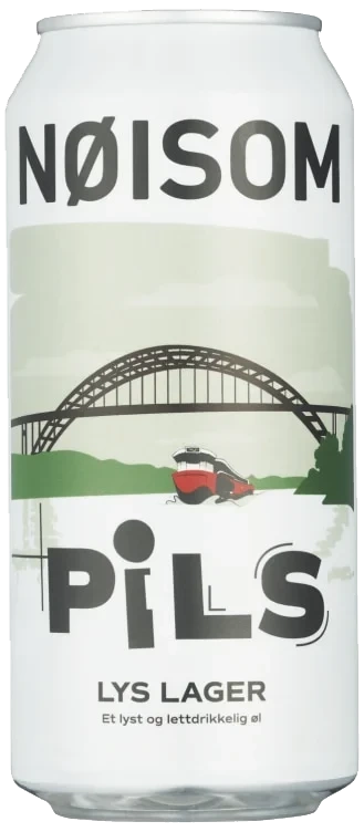 Nøisom Pils Lys Lager 0,44l boks