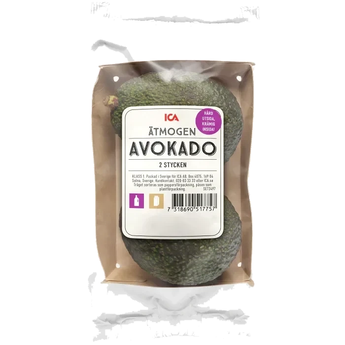 Avokado Mogen Softripe 2st Klass 1 ICA