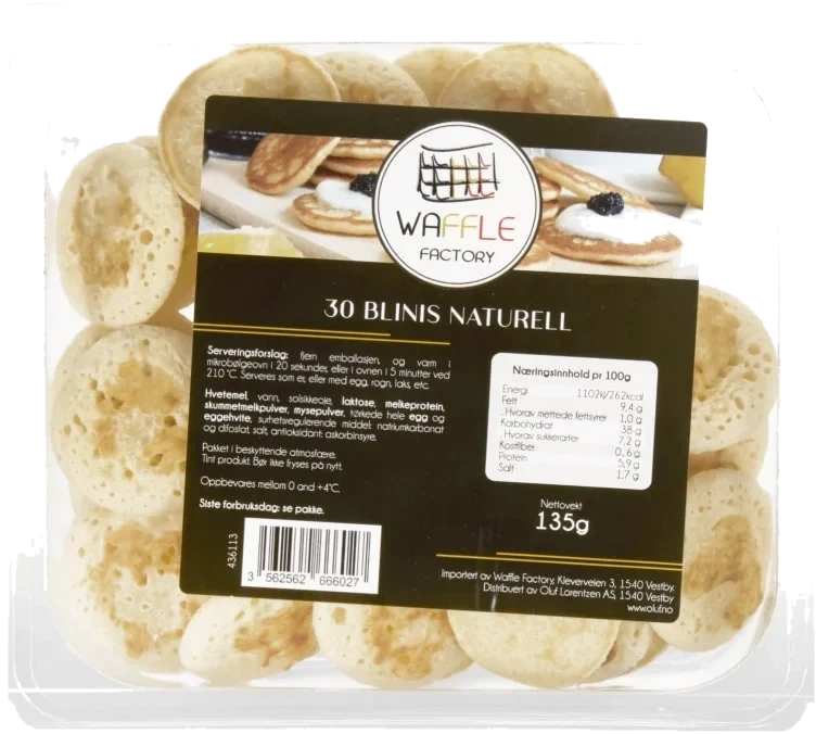 Blinis Cocktal 135g