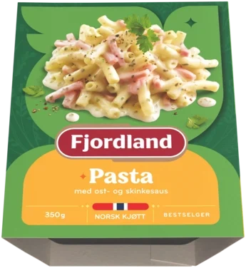 Pasta m/Ost&Skinkesaus 350g Fjordland