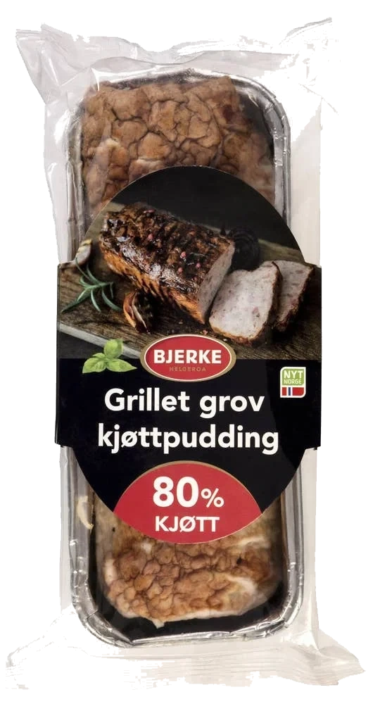 Grillet Grov Kjøttpudding 500g