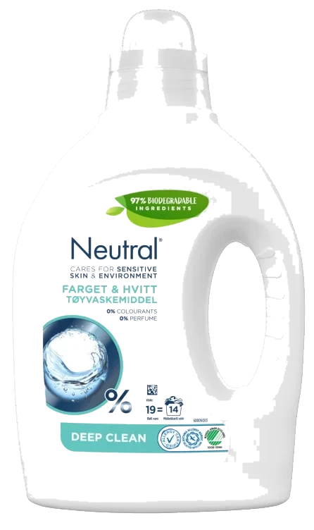 Neutral Flytende Tøyvask Colour&White 760ml
