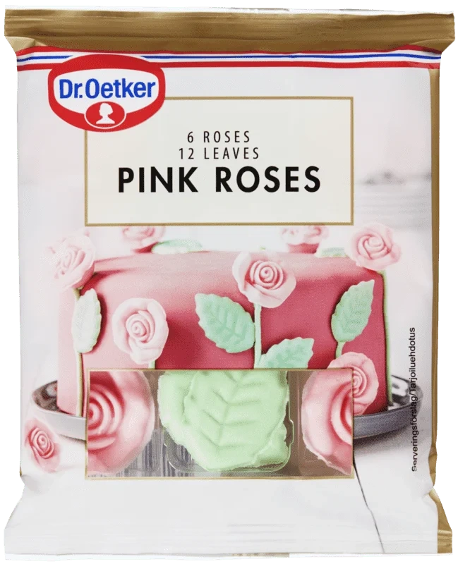 Dr. Oetker Dekor Rosa Roser