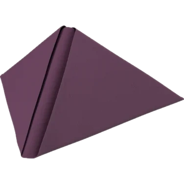 Serviett Dunilin 40cm Plum