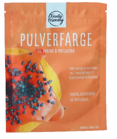 Pulverfarge Orange 10g
