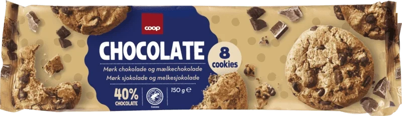 Coop Chocolate Chip Cookies 150g