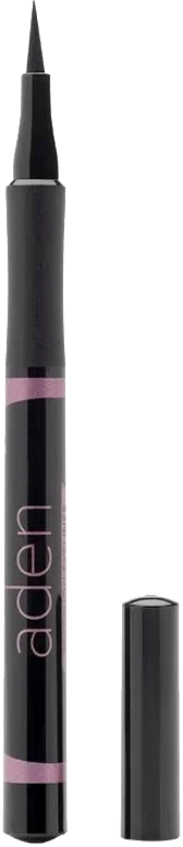 Aden Precision Liner Black Eyeliner Svart