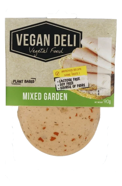 Vegansk Pålegg Mixed Garden 90g Vegan Deli