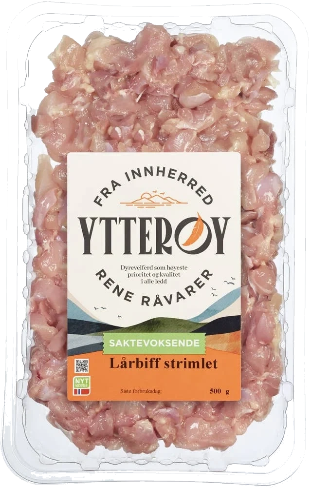 Kylling lårbiff strimlet