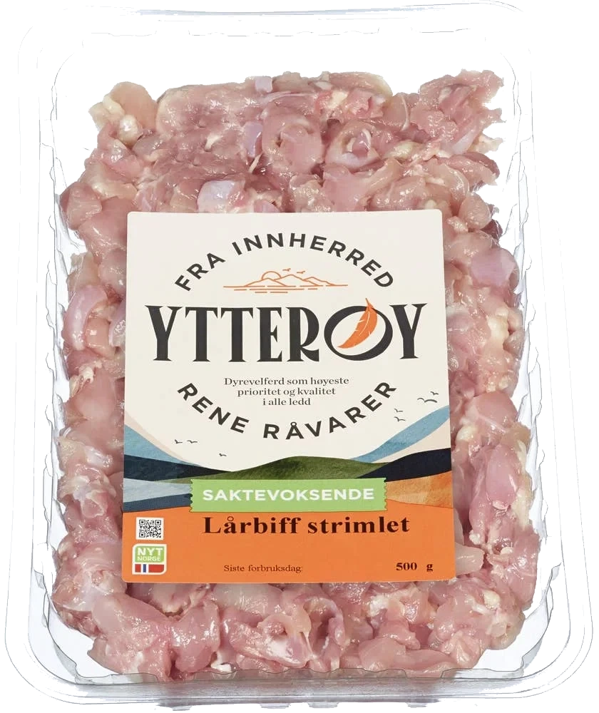 Kylling lårbiff strimlet