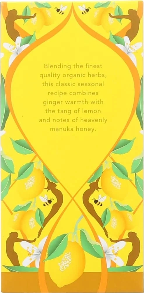 Lemon, ginger & manuka honey