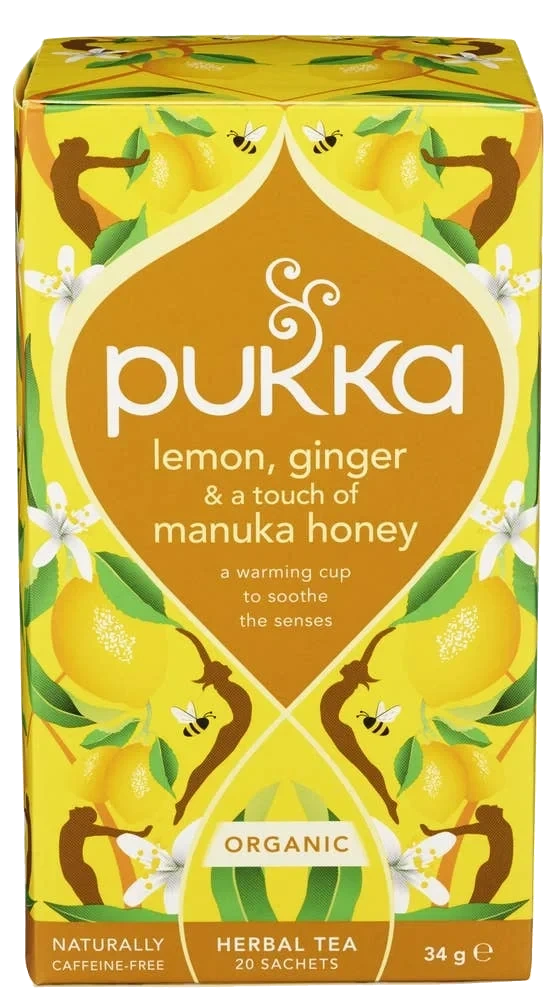Lemon, ginger & manuka honey