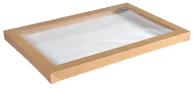 Lokk Tray Catering Glance Crd/pla 455x313x30mm Brun
