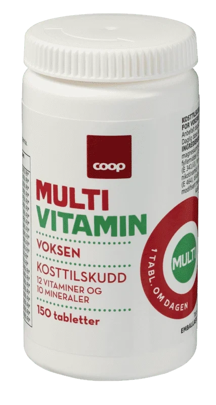 Coop Adult Multivitamin 150 tabletter