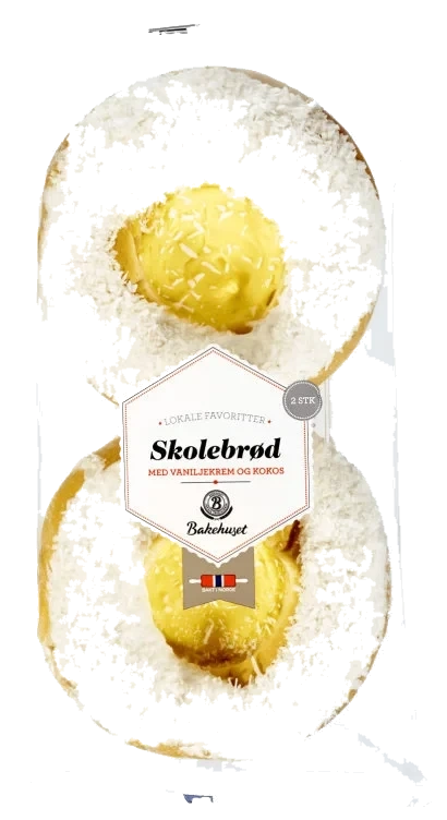 Skolebrød 2stk 280g Bakehuset