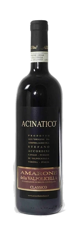 Accordini acinatico amarone della valpolicella  15,5%   75cl