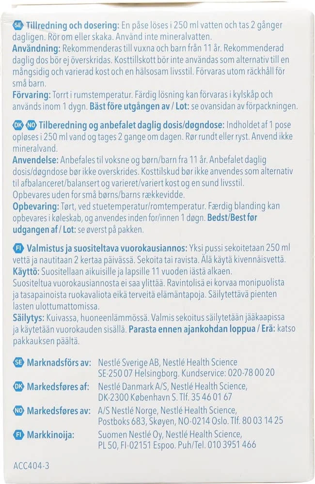 Sport Væskeerstatning med sitrussmak og magnesium