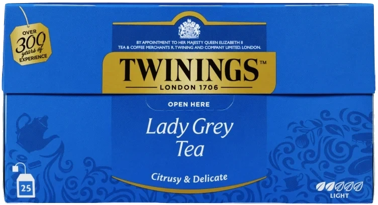 Lady Grey Tea 25pos Twinings