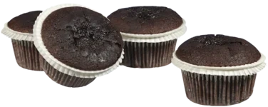 Sjokolademuffins 4stk, 240 g