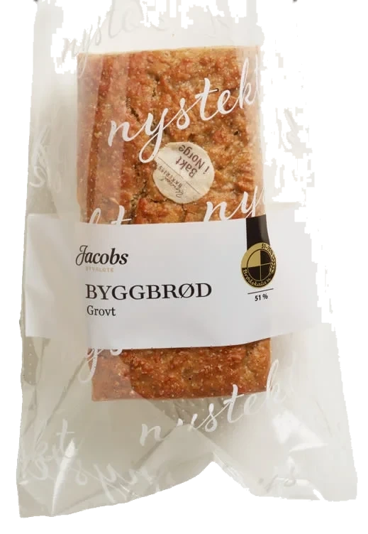 Grovt Byggbrød 640g Jacobs Utvalgte