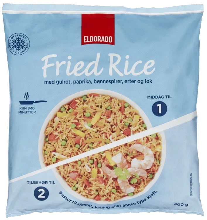 Fried Rice Ferdigrett 400g Eldorado