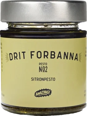 Pesto No 2 Sitron 135g Drit Forbanna