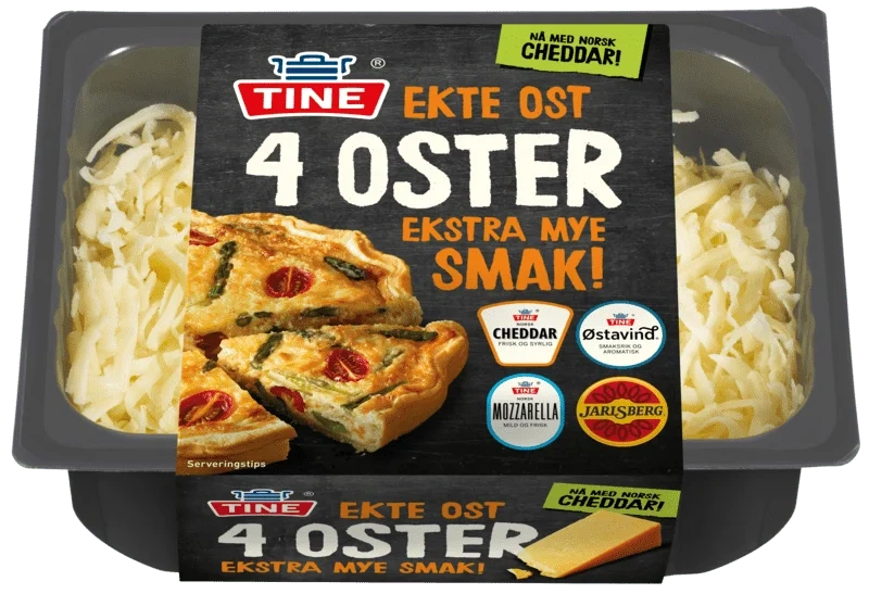 Tine Revet Ost 4 Oster 250g