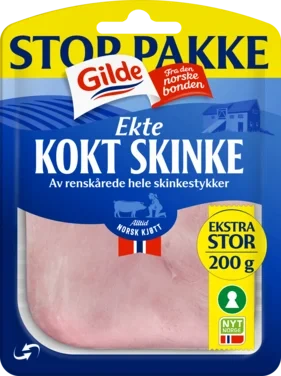 Ekte Kokt Skinke 200g Enh