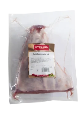 Lammelår Salt Rå Delt Ca 1kg Mydland