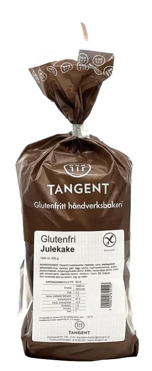 Glutenfri Julekake 500g Tangent
