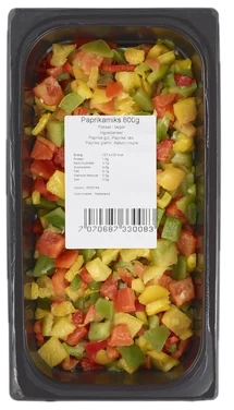 Sbar Paprika 1x800g Kantine