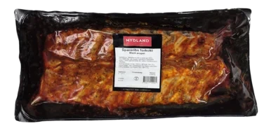 Spareribs Forkokt Black Pepper ca 1kg Mydland