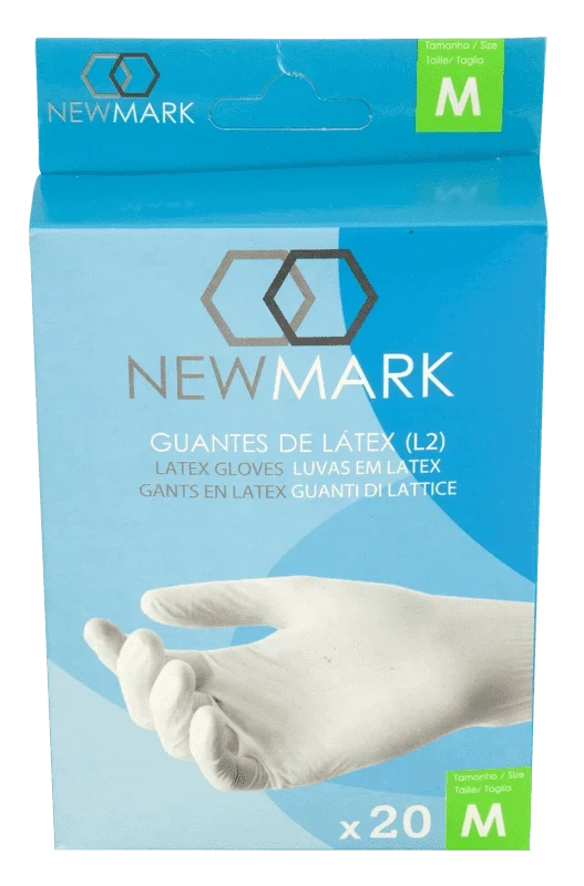 New Mark Engangshansker Medium Latex 20stk