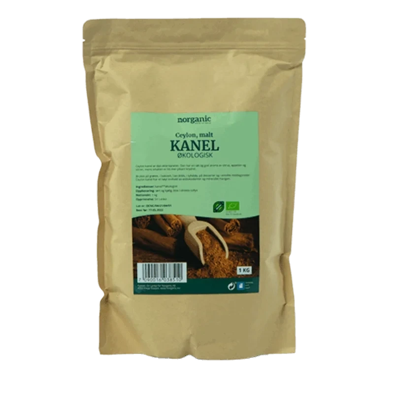 Kanel ceylon malt økol. 1kg