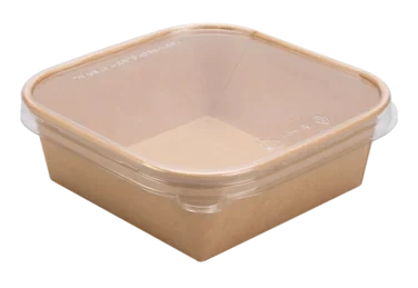 Matbeger Bagasse Rekt 232x157x45mm 1200ml, 300 stk