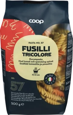 Fusilli Tricolore