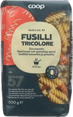 Fusilli Tricolore