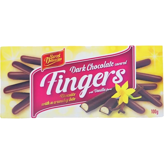 Fingers Mörk Choklad Vanilj