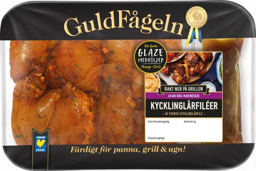 Kycklinglårfilé Asian BBQ