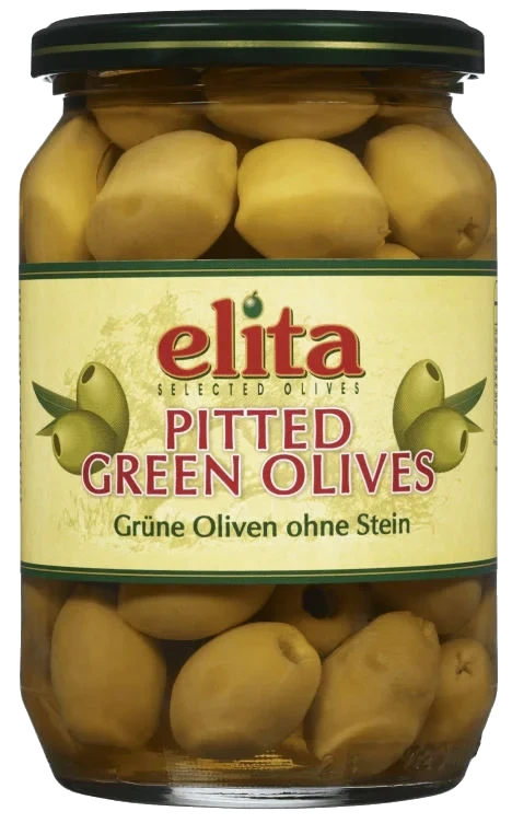 Oliven Grønne u/Sten 700g Elita