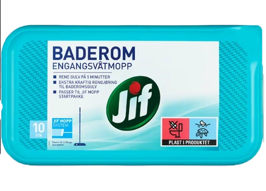 Jif Baderom Engangsvåtmopp