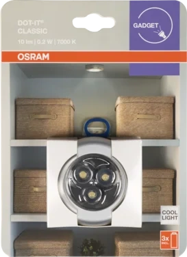 Led Lys Dot-it Classic Sølv
