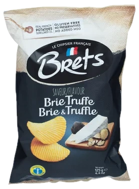 Brets Potetchips m/Trøffel&Brie 125g