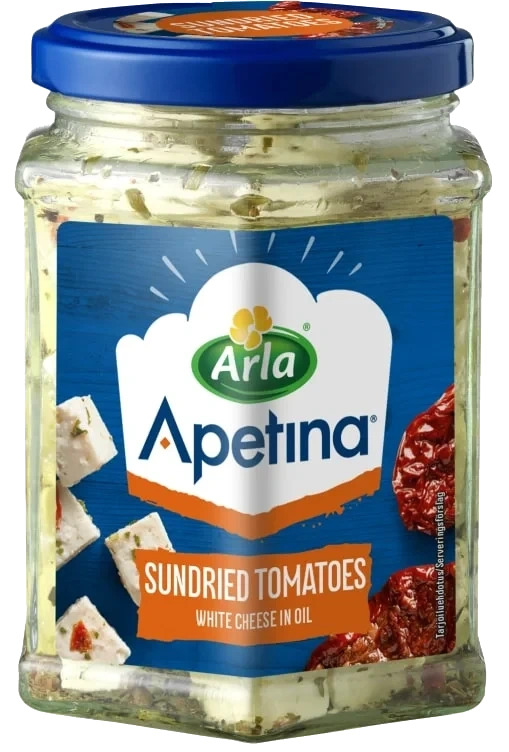 Arla Apetina Feta Soltørket Tomater 265g