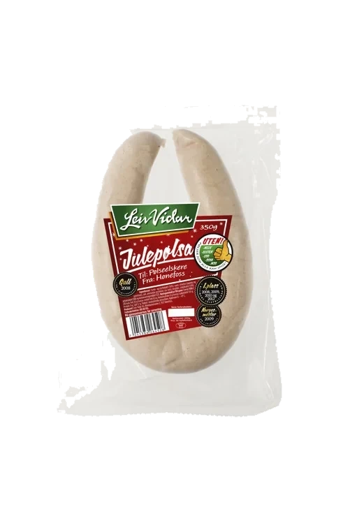 Julepølse u/Melk glutenfri 350g Leiv Vidar