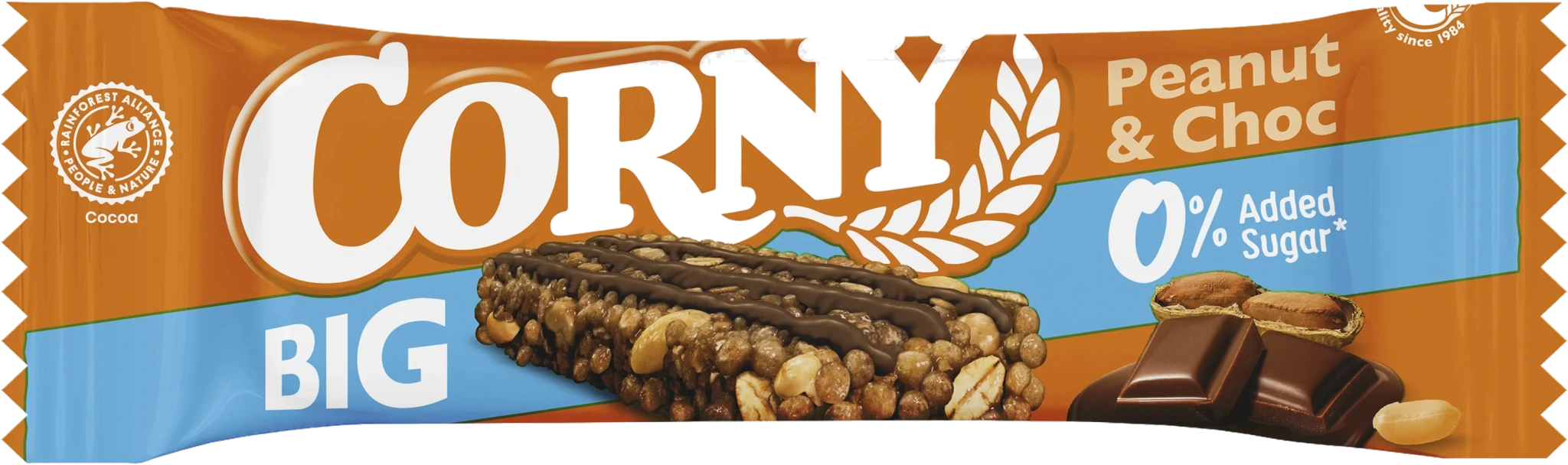 Müslibar jordnötter & choklad