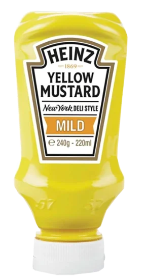 Heinz Yellow Mustad Mild 240g